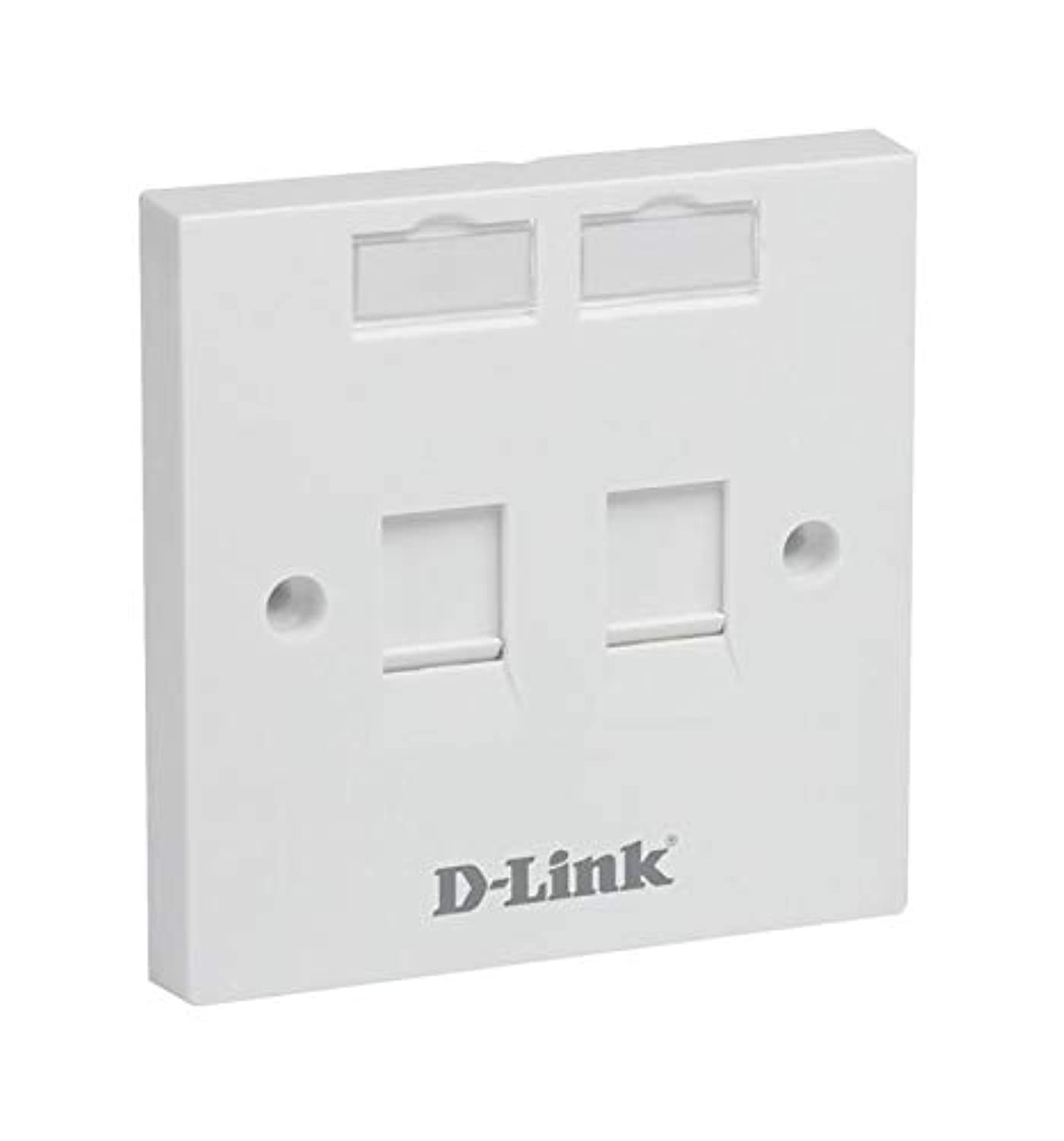 D-LINK FACE PLATE QUAD NFP I/O NETWORK KEYSTONE //GANG BOX