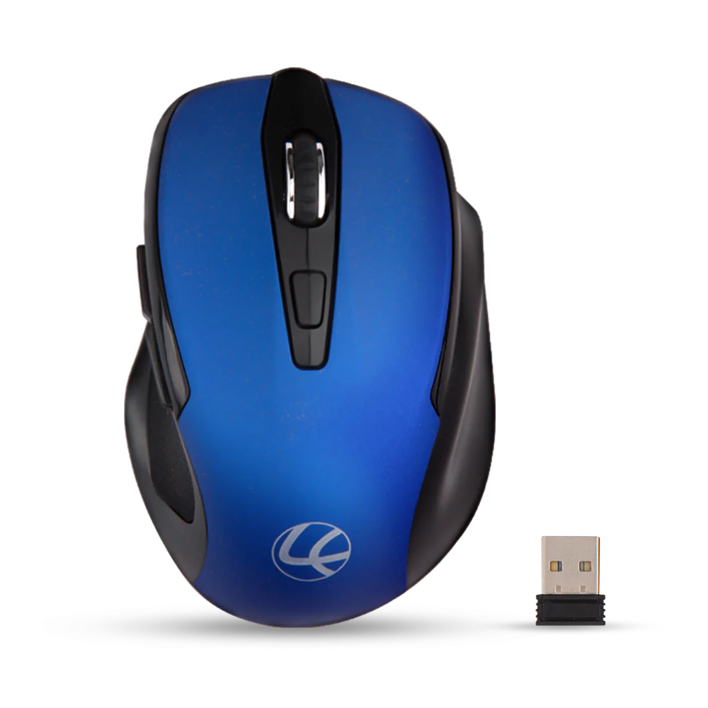 Goodie Wireless Mouse 6 button, 1600 dpi - Blue