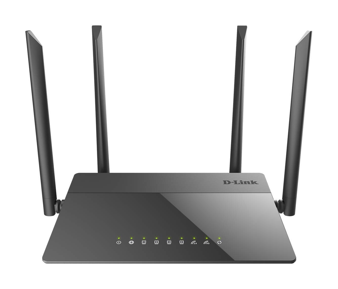D-Link DIR-841 - AC1200 MU-MIMO Wi-Fi Gigabit Router with Fast Ethernet LAN Ports, Dual_Band, Black